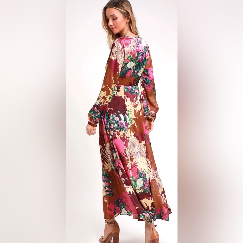 Lulu’s long multi colored dress